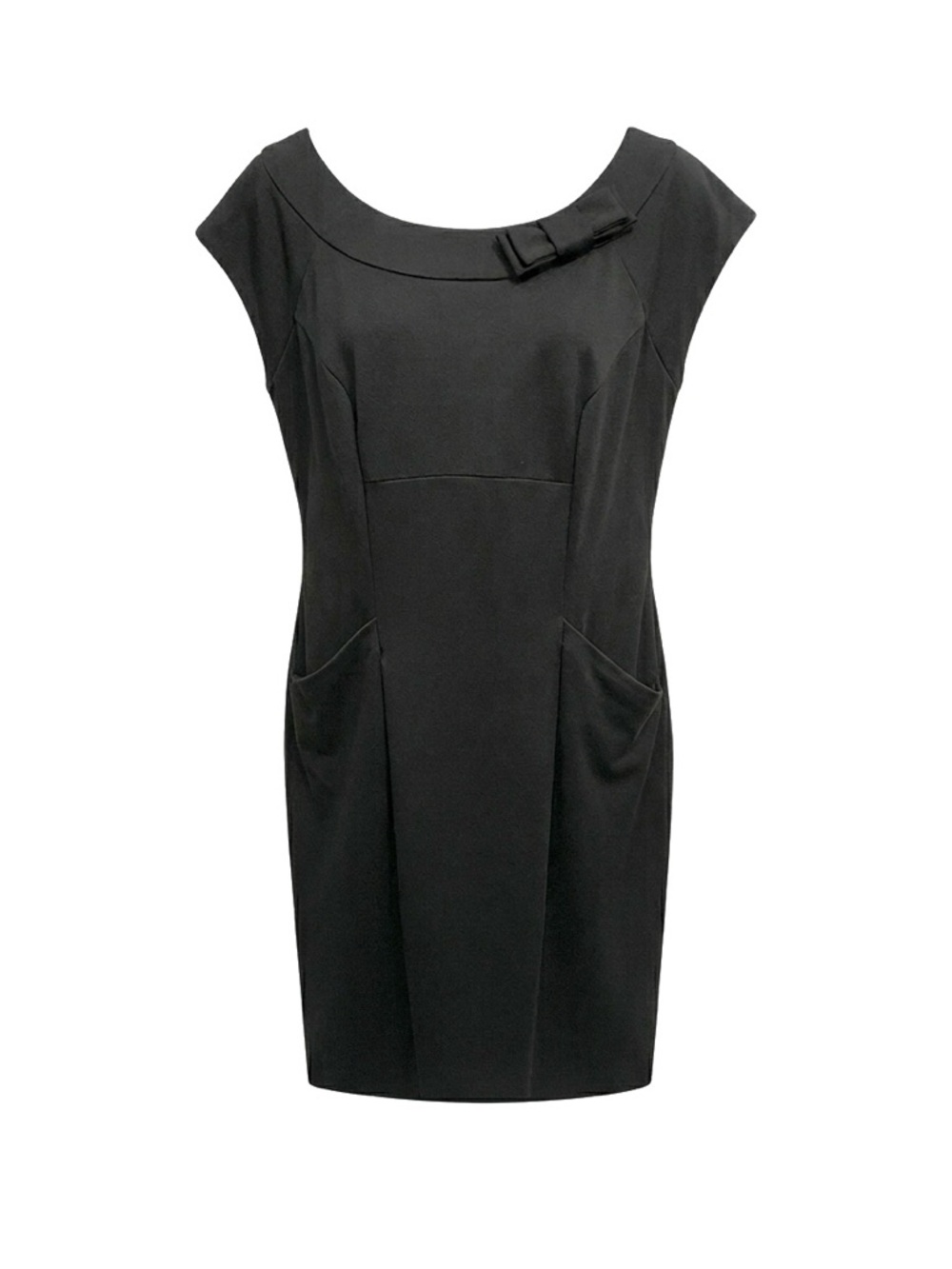 Evan Picone Black Dress Sleeveless Size 10
